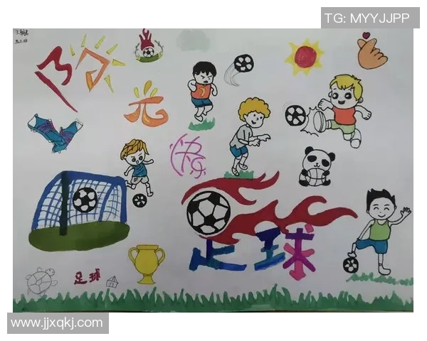 蜡画艺术与幼儿足球明星的完美结合探索儿童创意与运动精神的交融